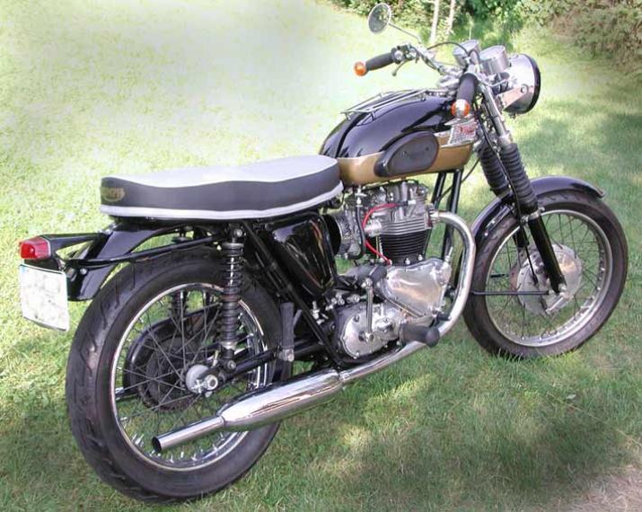 1952 Triumph Tiger T110 Classic Motorcycle Pictures